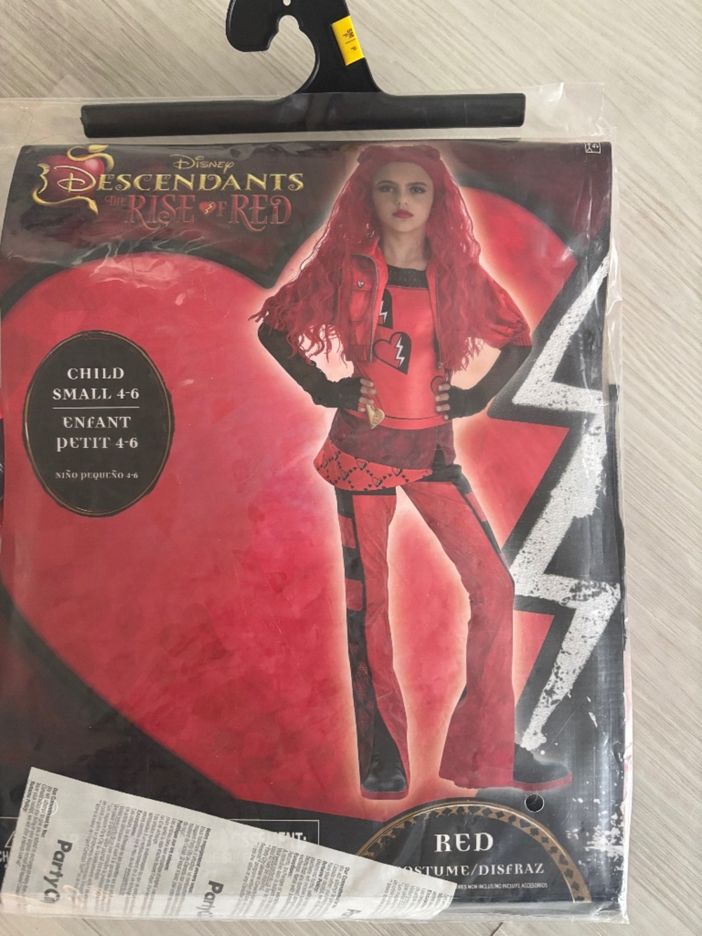 Descendants Costume size 4-6